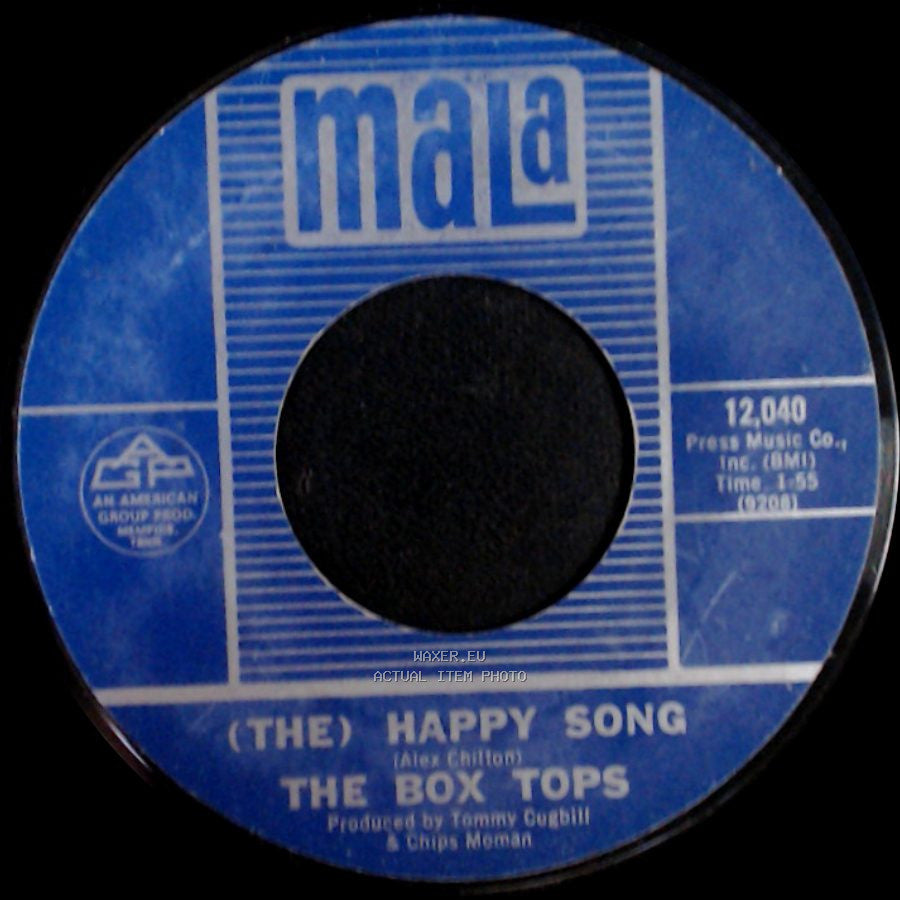 The Box Tops - Soul Deep / (The) Happy Song side B