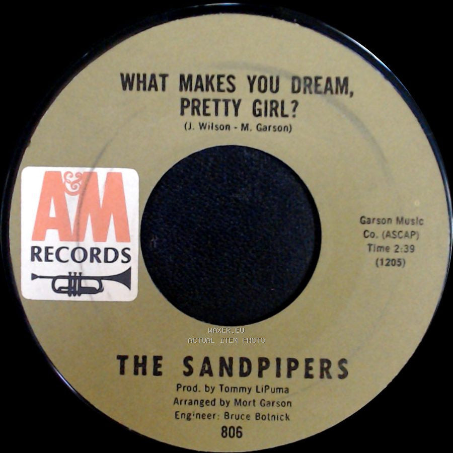 The Sandpipers - Guantanamera / What Makes You Dream, Pretty Girl? side B