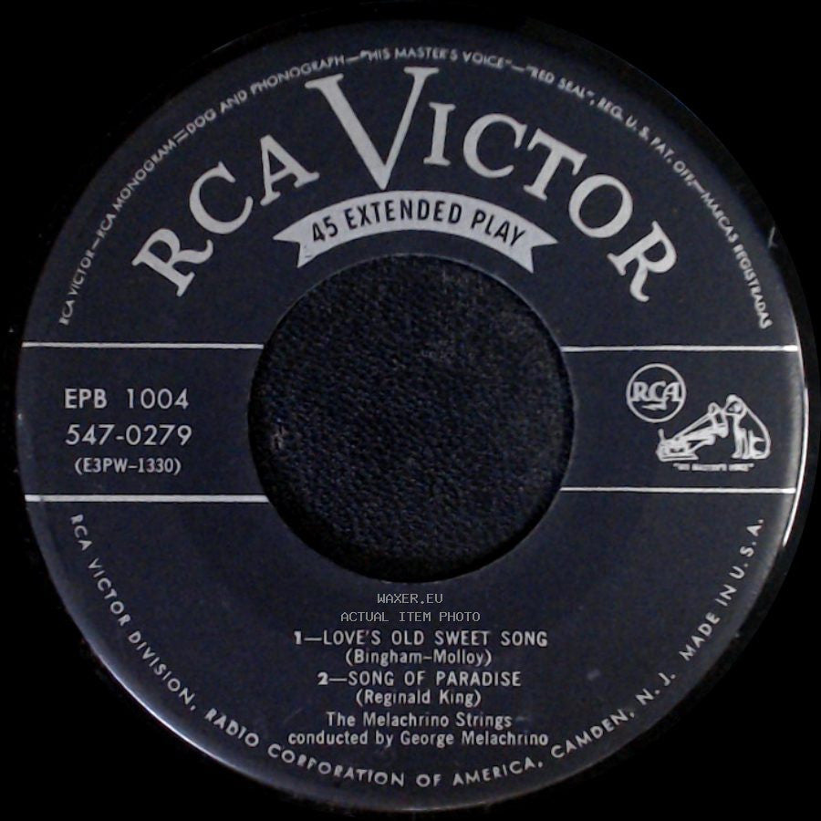 The Melachrino Strings - Whispering Hope / Abide With Me / Unknown Title B side B