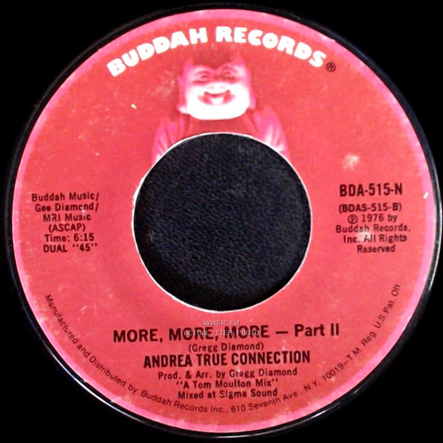 Andrea True Connection - More, More, More - Part I / More, More, More - Part Ii side B