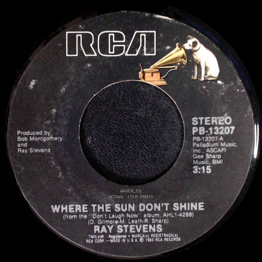 Ray Stevens - Why Don't We Go Somewhere And Love / Where The Sun Don't Shine side B