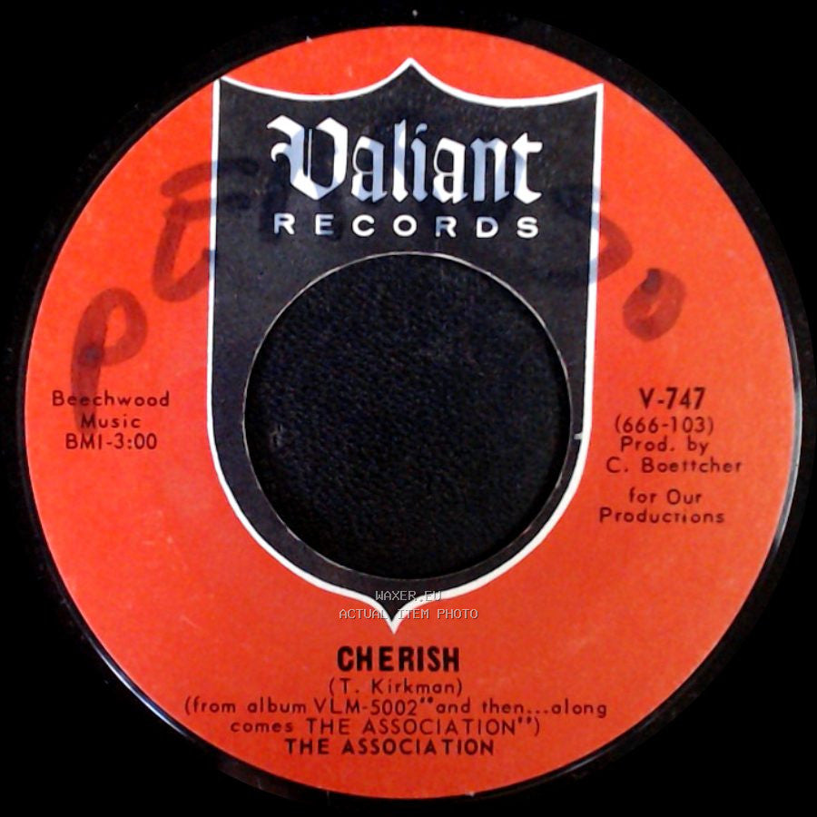 The Association - Don't Blame It On Me / Cherish side B