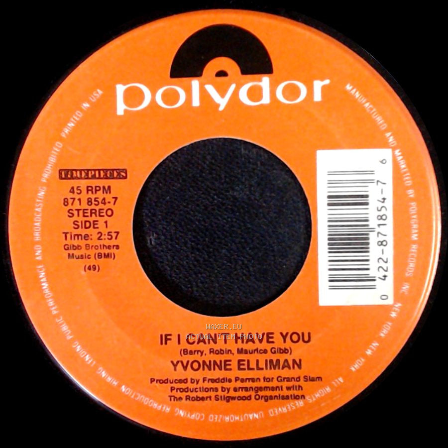 Yvonne Elliman - If I Can't Have You / Love Pains side A