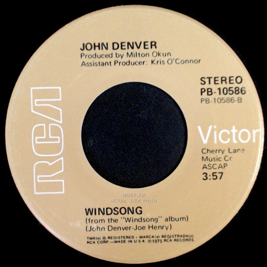 John Denver - Windsong / Looking For Space side A
