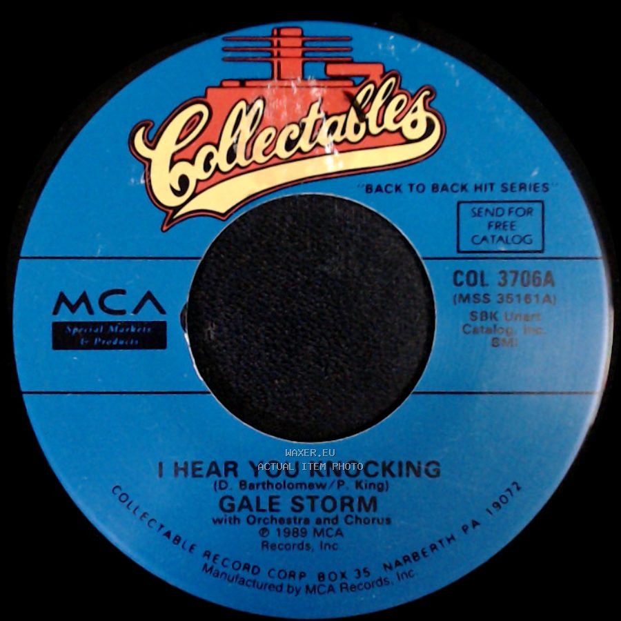 Gale Storm - I Hear You Knocking / Dark Moon side A