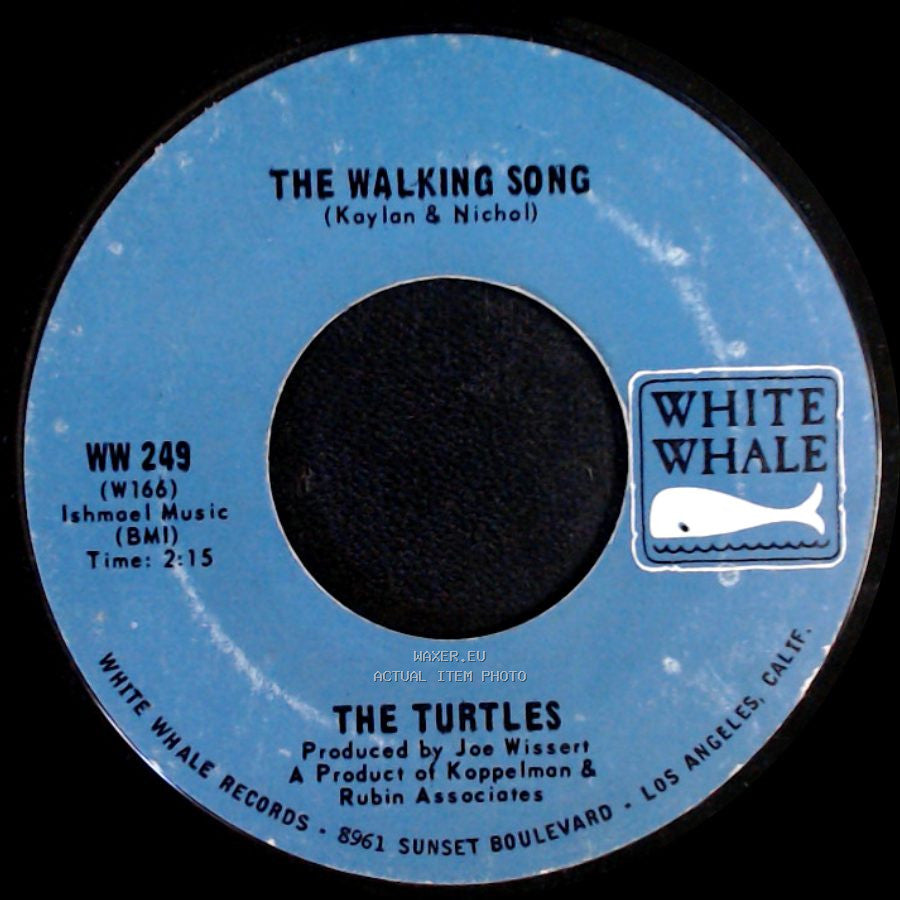 The Turtles - The Walking Song / She'd Rather Be With Me side A