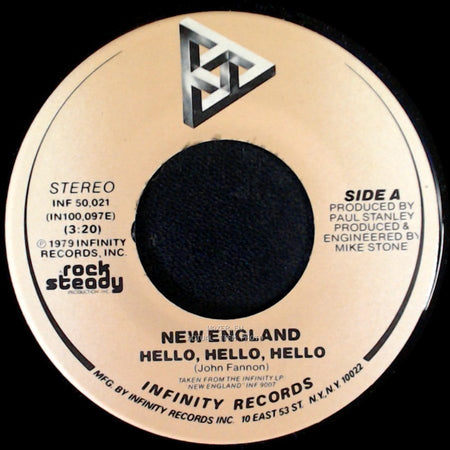 New England - Hello, Hello, Hello / Encore side A