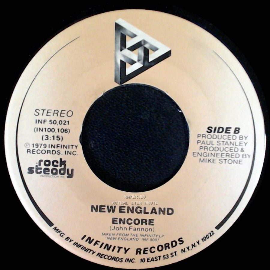 New England - Hello, Hello, Hello / Encore side B