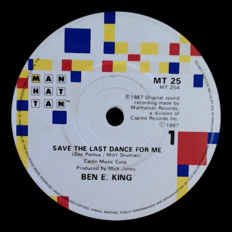 Ben E. King - Save The Last Dance For Me / Wheel Of Love side A