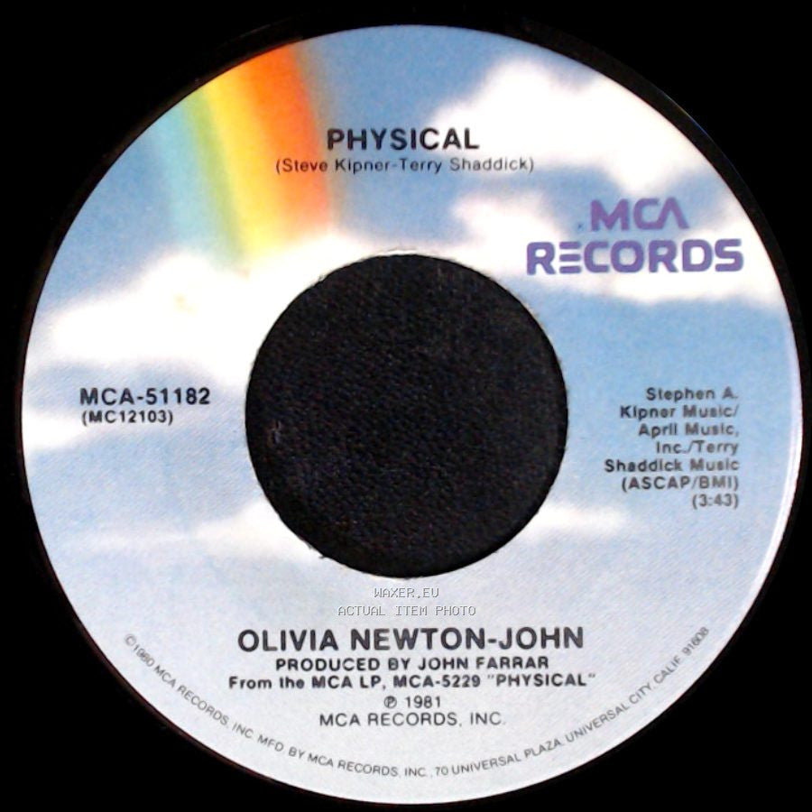 Olivia Newton-John - Physical / The Promise (The Dolphin Song) side A