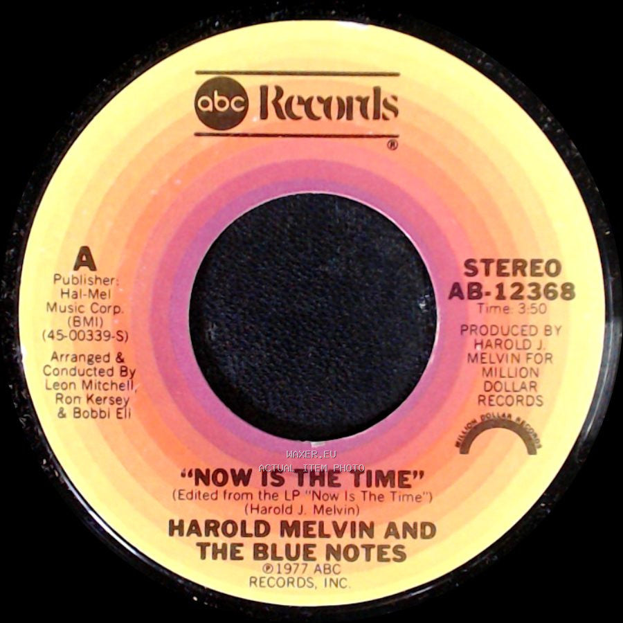 Harold Melvin And The Blue Notes - Now Is The Time / Power Of Love side A