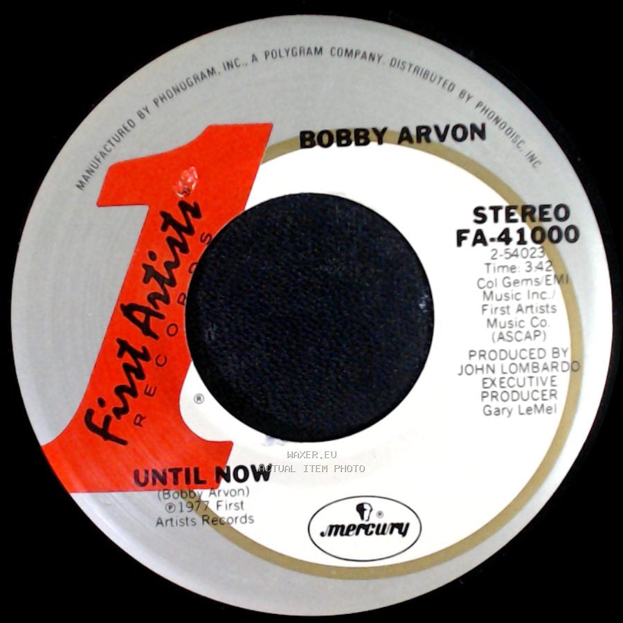 Bobby Arvon - Until Now / Stay A Little Longer side A