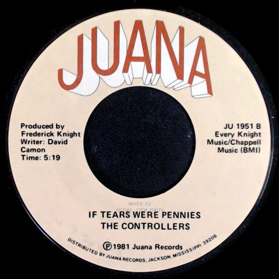 The Controllers - I Gambled On Your Love And Lost / If Tears Were Pennies side B