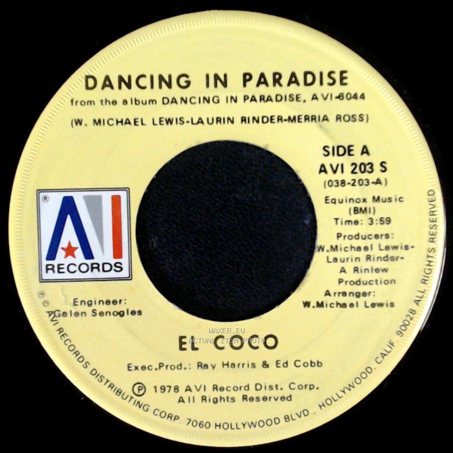 El Coco - Dancing In Paradise / Love In Your Life side A