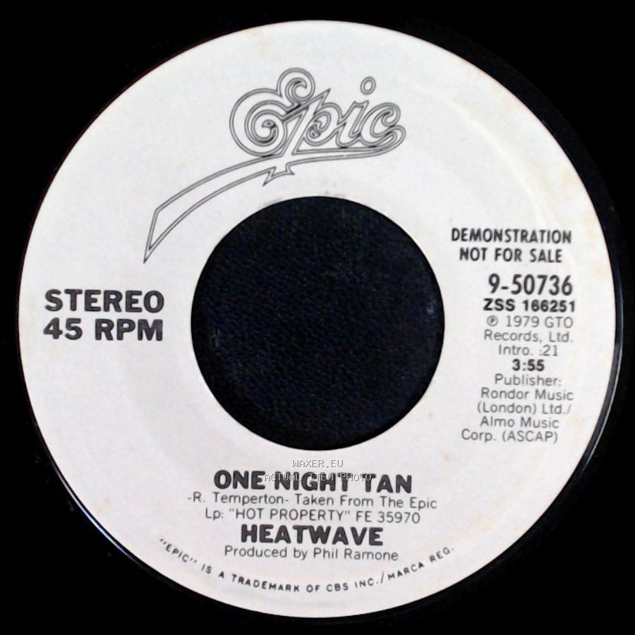 Heatwave - One Night Tan / One Night Tan side A