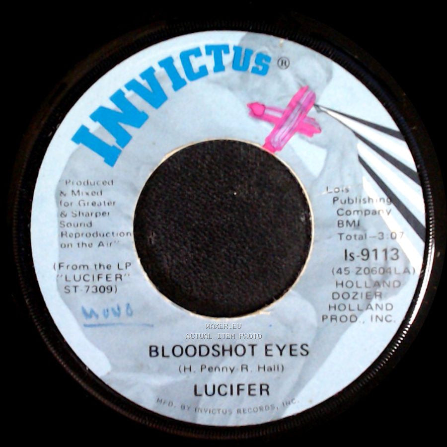 Lucifer - Old Mother Nature / Bloodshot Eyes side B