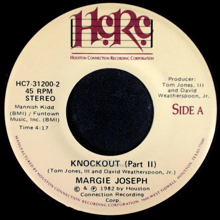 Margie Joseph - Knockout (Part Ii) / Knockout side A