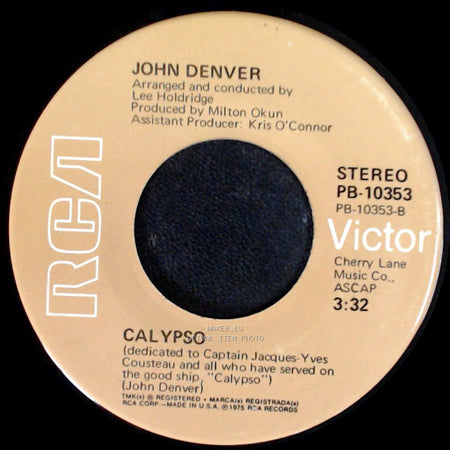 John Denver - Calypso / I'm Sorry side A
