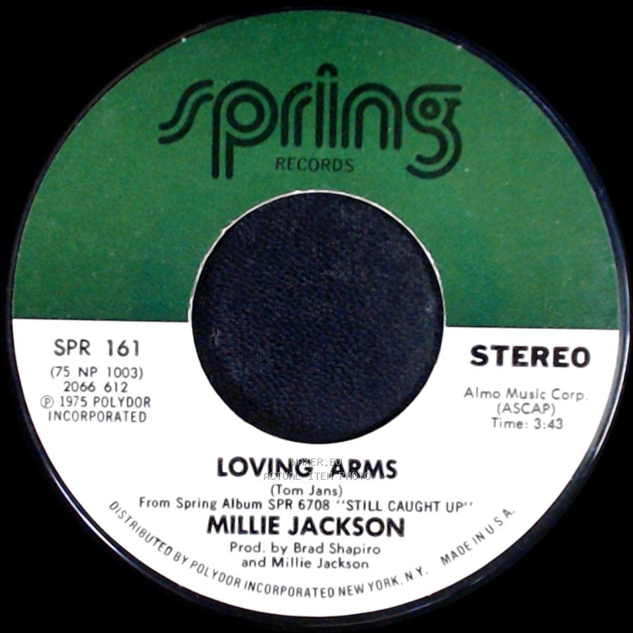 Millie Jackson - Leftovers / Loving Arms side B