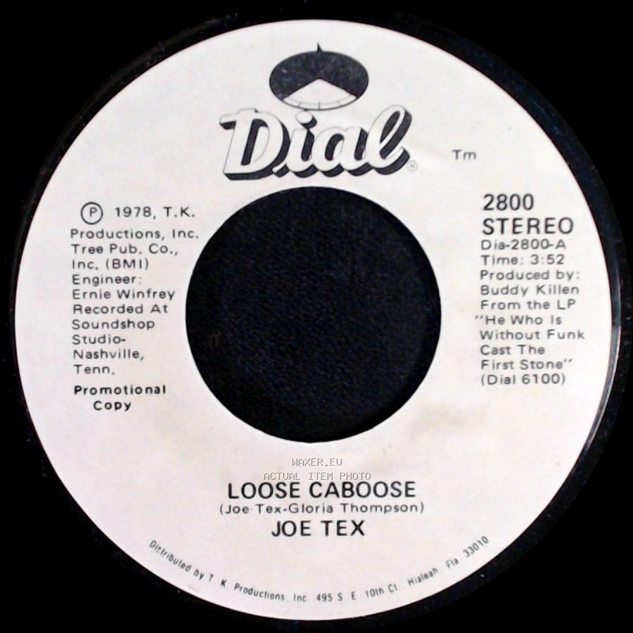 Joe Tex - Loose Caboose / Loose Caboose side A