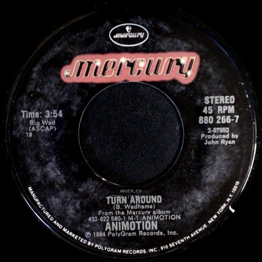 Animotion - Turn Around / Obsession side A