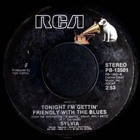 Sylvia - Snapshot / Tonight I'm Gettin' Friendly With The Blues side A