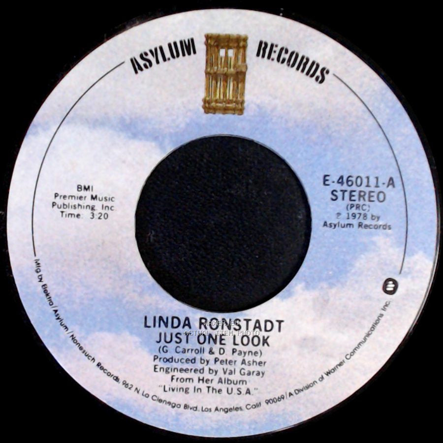 Linda Ronstadt - Just One Look / Love Me Tender side A
