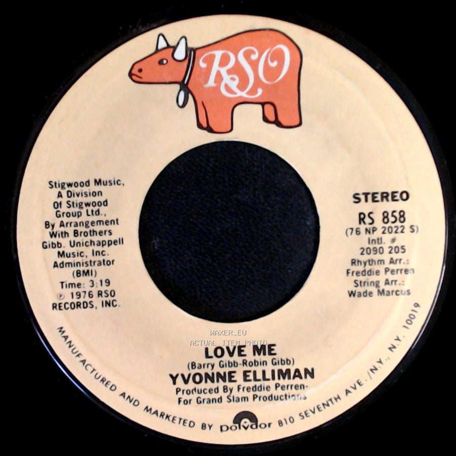 Yvonne Elliman - Love Me / (I Don't Know Why) I Keep Hangin' On side A