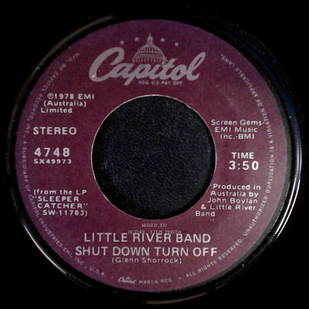 Little River Band - Shut Down Turn Off / Lonesome Loser side A