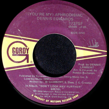 Dennis Edwards - (You're My) Aphrodisiac / Shake Hands (Come Out Dancin') side A