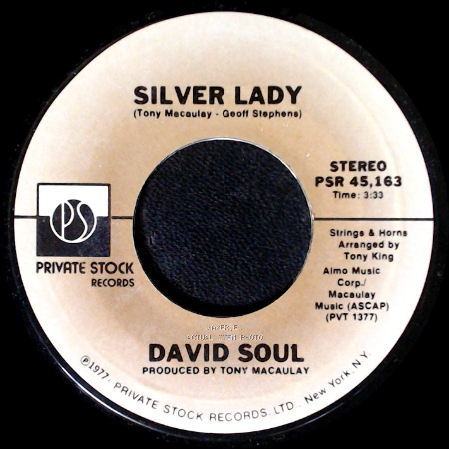 David Soul - Silver Lady / Rider side A