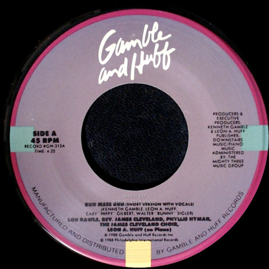 Gamble And Huff / Soul Survivors - Rum Runners (Short Version With Vocals) / Sun Also Don’T Shine (Short Instrumental Version) side A