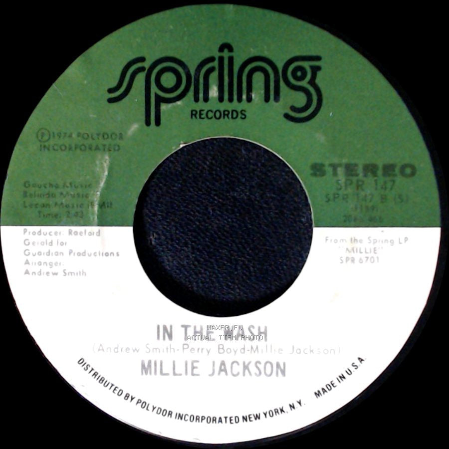 Millie Jackson - How Do You Feel The Morning After / In The Wash side B