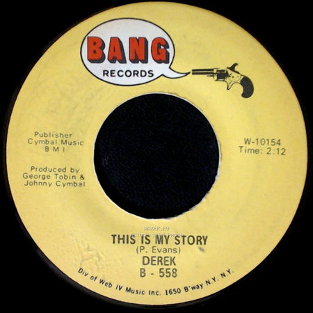 Derek - This Is My Story / Cinnamon side A