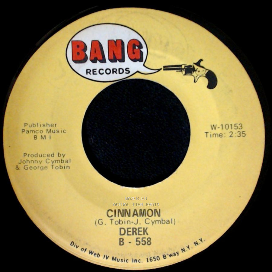 Derek - This Is My Story / Cinnamon side B