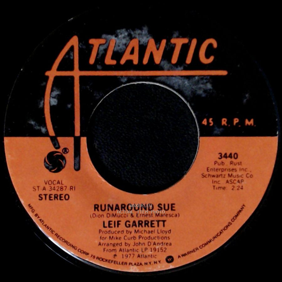 Leif Garrett - Runaround Sue / I Wanna Share A Dream With You side A