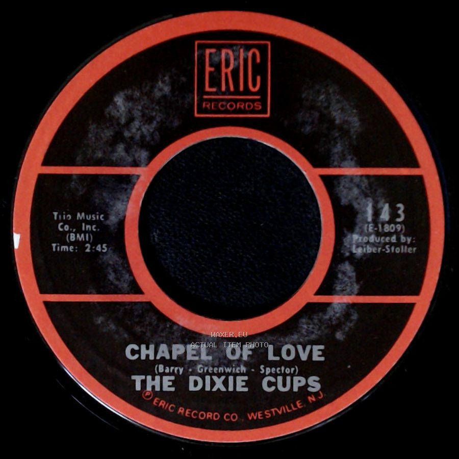 The Dixie Cups - People Say / Chapel Of Love side B
