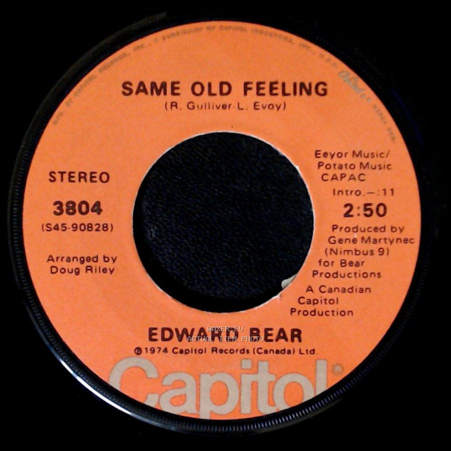 Edward Bear - Fool / Same Old Feeling side B