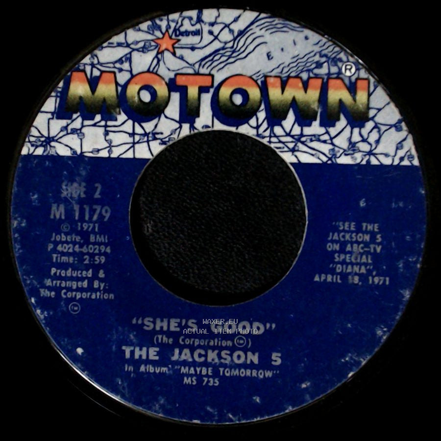 The Jackson 5 - Never Can Say Goodbye / She's Good side B