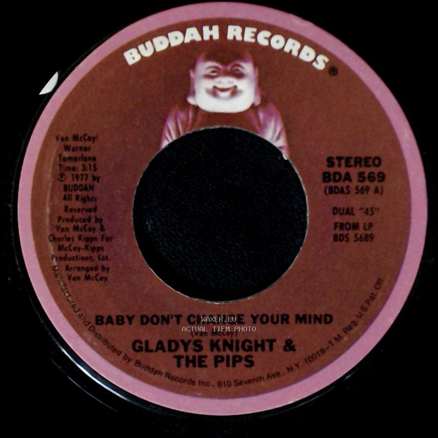 Gladys Knight & The Pips - I Love To Feel That Feeling / Baby Don't Change Your Mind side B