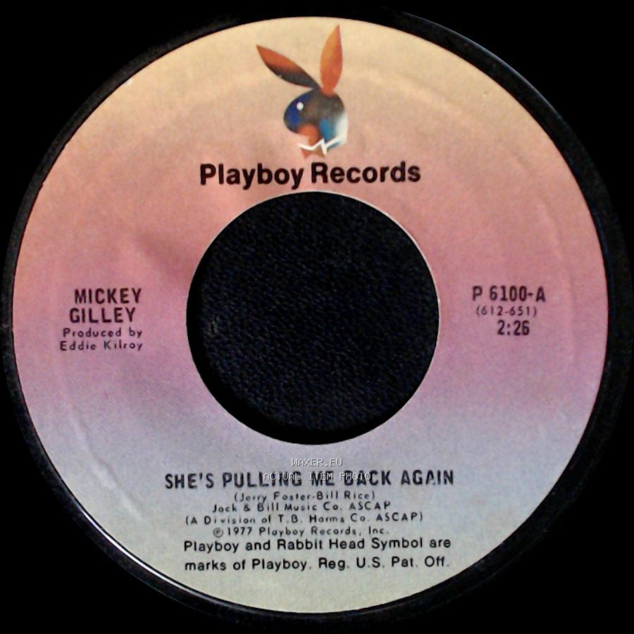 Mickey Gilley - She's Pulling Me Back Again / Sweet Mama Goodtimes side A