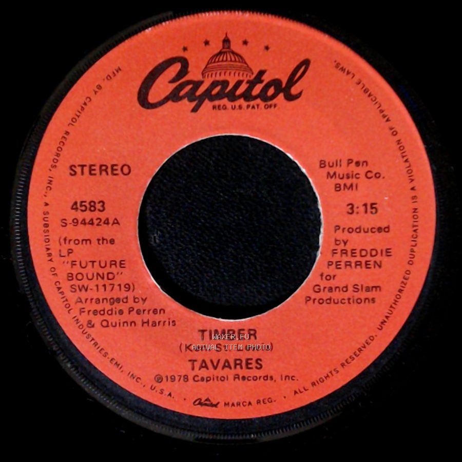 Tavares - Timber / Feel So Good side A