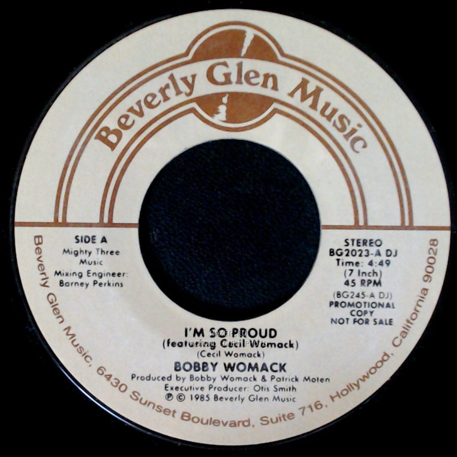 Bobby Womack - I'm So Proud / I'm So Proud (Featuring Cecil Womack) side B