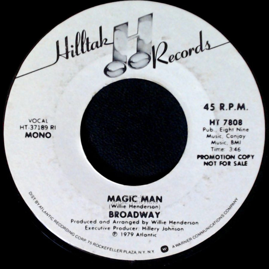 Broadway - Magic Man / Magic Man side A