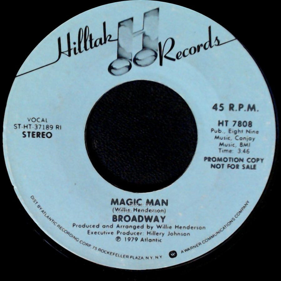 Broadway - Magic Man / Magic Man side B