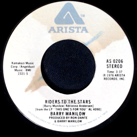 Barry Manilow - Riders To The Stars / This One's For You side A