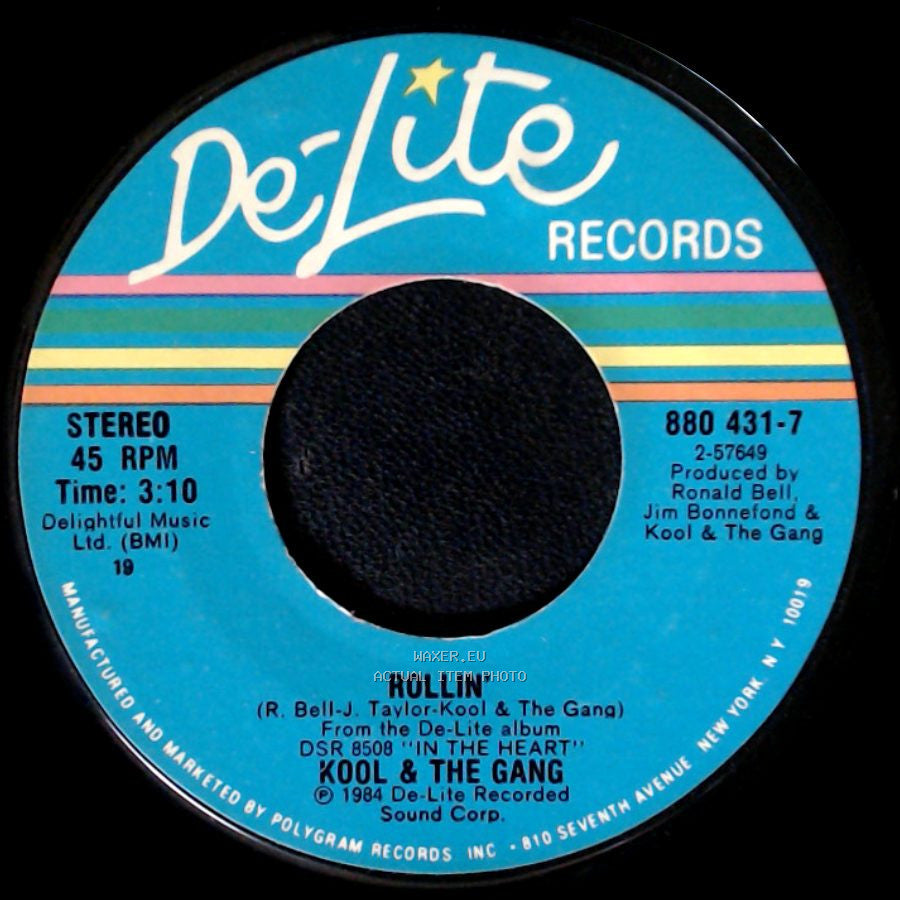 Kool & The Gang - Rollin' / Misled side A