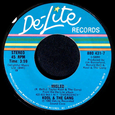 Kool & The Gang - Misled / Rollin’ side A