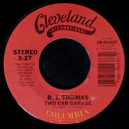 B. J. Thomas - Beautiful World / Two Car Garage side B