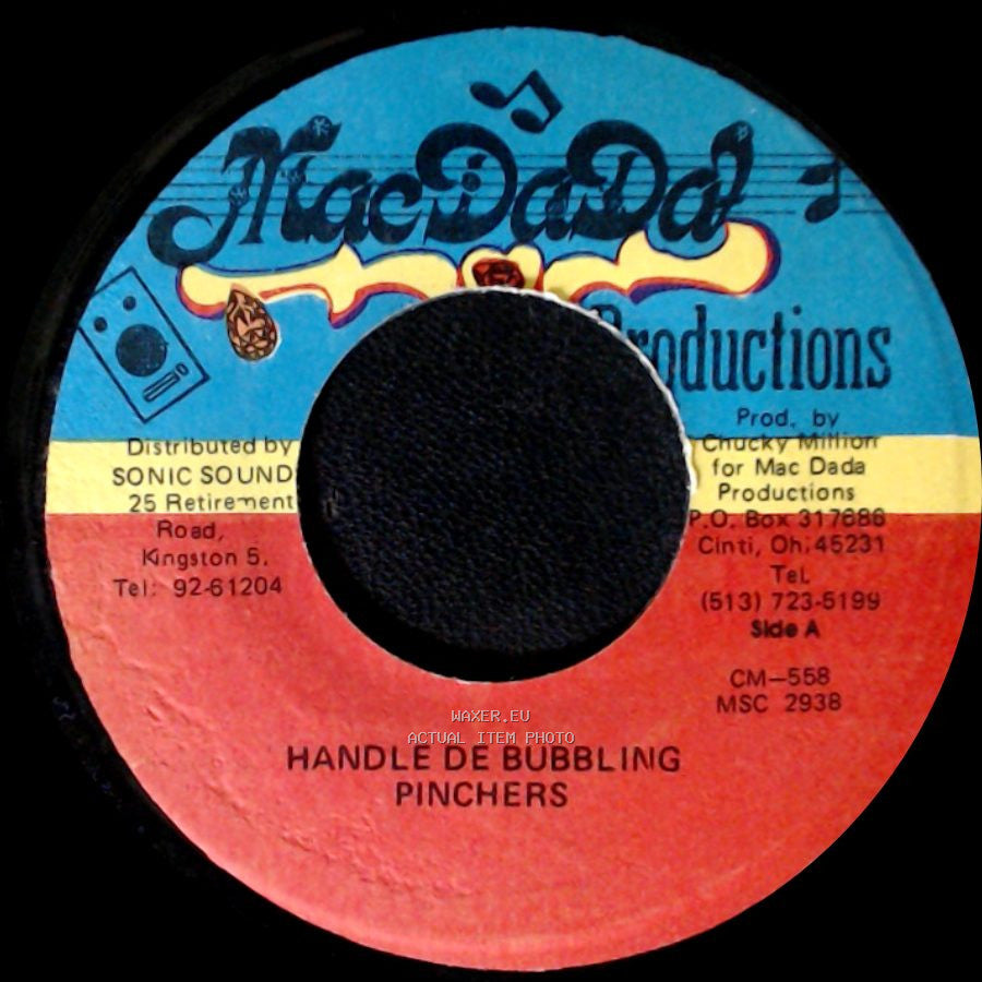 Pinchers - Handle De Bubbling / Mistake Version side A